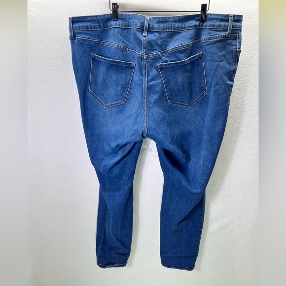 Old Navy Mid Rise Pop Icon Skinny Jeans Womens 22W Plus size Stretch Denim 1959 - Picture 7 of 8